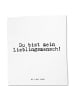 Mr. & Mrs. Panda Shopper Du bist mein Lieblingsmensch! mit Spruch in Creme