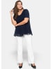 sheego Blusenshirt in marine