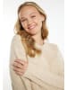 myMo Damen Strickpullover in Creme