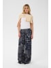 SAINT TROPEZ Casual Hose StephanieSZ Lockere Passform in NightSky Paisley Mosaic