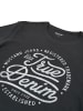 Mustang T-Shirt Basic Print Tee in Schwarz