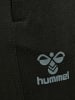 Hummel Hosen Hmlongrid Poly Pants in JET BLACK/FORGED IRON