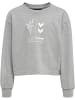 Hummel Hoodie Hmlprima Bee Cropped Sweatshirt in GREY MELANGE