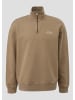 QS Sweatshirt  in  8482_sandstein