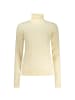 NORWAY 1963 Weißer Viskose-Rollkragenpullover