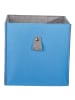 Phoenix Group AG  Aufbewahrungsbox "Atlanta" in Aqua - (B)34 x (H)34 x (T)34cm