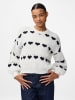 Pieces Strickpullover in Cloud Dancer 3