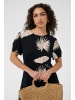 Kaffe Kleid KAlory Tight fit in Large Scale Leaf Print