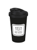 Geda Labels Coffee to go Becher A... vom Dienst in Schwarz - 400 ml