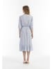 Usha Damen Midikleid in Türkis Mehrfarbig