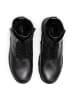VITAFORM Softnappaleder Stiefeletten in schwarz/metallic