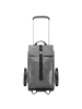 Reisenthel citycruiser - Einkaufstrolley 55 cm (twist maroon) in twist silver