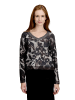 Betty Barclay Grobstrick-Pullover mit Pailletten in Beige/Braun