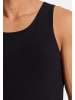 Hanro Unterhemd / Tanktop Cotton Essentials in Schwarz