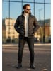 SOULSTAR Steppjacke - mit Stehkragen als Winterjacke Pufferjacke in Black