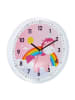 relaxdays Wanduhr "Einhorn" in Bunt - Ø 30 cm