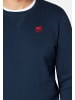 Polo Sylt Sweatshirt Basic in Grau / blau
