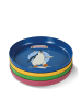 AWAVE Die Schule der Magischen Tiere Teller Set | 4tlg. | rPET in Bunt