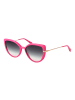 Ana Hickmann Frauen Sonnenbrille Katzenauge Rosa