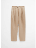 Marc O'Polo Bundfaltenhose relaxed in Sandpaper