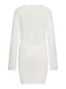 ebeeza Damen Kleid in WOLLWEISS
