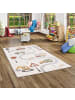 Pergamon Kinderteppich Maui Kids Baustelle in bunt