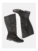 Felmini Wide Fit Stiefel in Schwarz