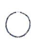 KUZZOI Halskette 925 Sterling Silber in Blau