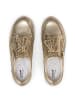 VITAFORM Hirschleder Sneaker in gold