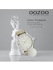 Oozoo Armbanduhr Oozoo Timepieces hellbraun, beige extra groß (ca. 46mm)