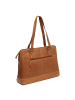 The Chesterfield Brand Elvar Shopper Tasche Leder 38 cm Laptopfach cognac