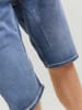 Jack & Jones Unifarbene Shorts Knopfleiste Eingrifftaschen in Blau