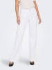 ONLY Jeans mit weitem Bein in White