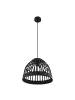 home24 Pendelleuchte Donnell in Schwarz