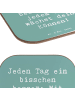 Mr. & Mrs. Panda Untersetzer für Gläser Spruch Ein neues Musikin... in Meeresbrise