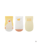 MUNADUNA 3er-Set 'Entchen' Rutschfeste Baby-Sommersocken/Bodensocken