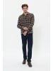 Matinique Overshirts MAglibbon Gerade Passform in Dark Navy