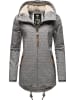 ragwear Winterjacke Zuzka Winter in Grey Zig Zag21