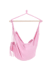Beliani Hängesessel BONEA in Rosa - (W) 95 x (H) 125 x (L) 55 cm