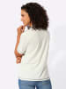 WITT WEIDEN Kurzarm-Shirt in ecru-marine