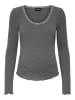 ONLY Top in Dark Grey Melange