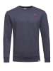 Mikon Sweatshirt Herz in Blau