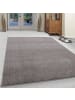 KADIMA DESIGN Teppich Kurzflor Uni Polypropylen Wohnzimmer in Beige