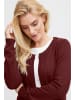 PULZ Jeans Strickjacke in rot