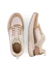 Camel Active Casual Sneaker aus Leder Textil Mix in Beige