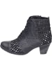 remonte Klassische Stiefeletten in schwarz/schwarz/metallic-multi/schwarz