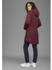 Kangaroos Langjacke in bordeaux - braun