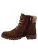 Tom Tailor Schnürstiefel  in Braun