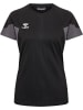 Hummel Sportshirt "Hmltravel T-Shirt S/S Woman" in Schwarz
