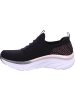 Skechers Sneaker D'LUX WALKER - LET IT GLOW in black/rosegold